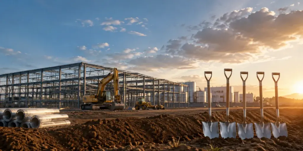 Anthro Energy Breaks Ground on U.S. Battery Materials Factory